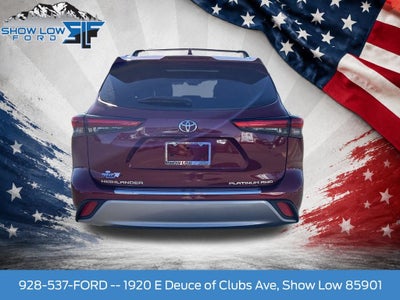 2022 Toyota Highlander Platinum